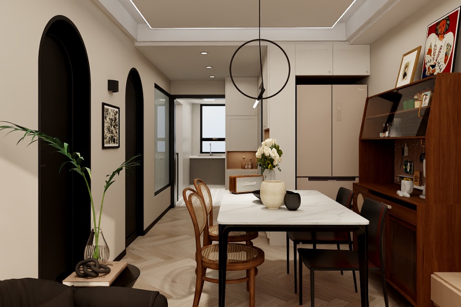 『仙霞大郡』132m2中古風｜市井長巷，聚來人間煙火