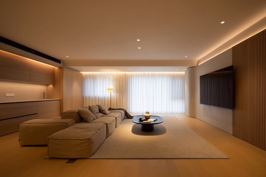 『新凱家園』142m2原木極簡風｜原木低語，極簡成詩