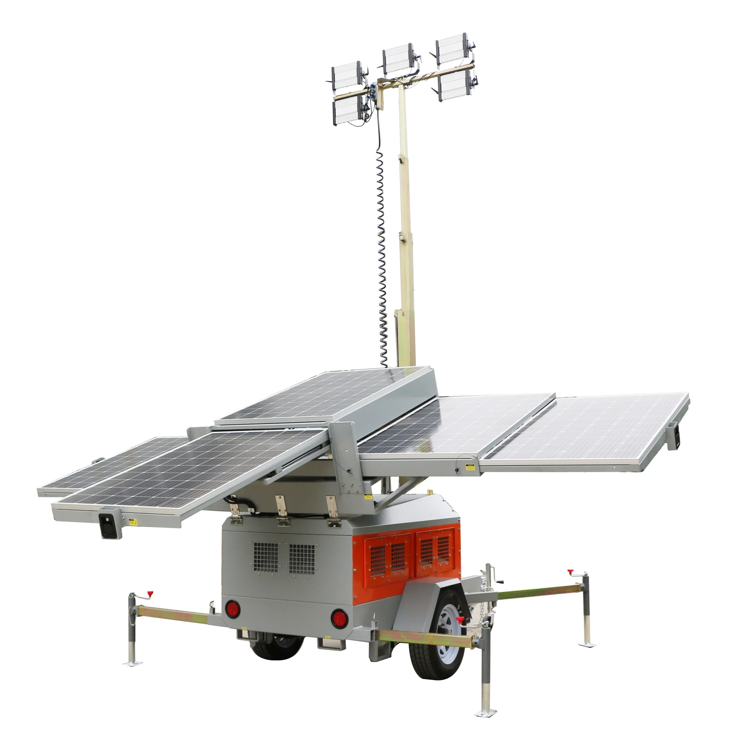 construction site light tower