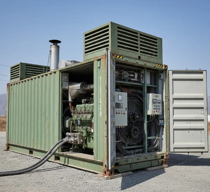 Container Generator Sets for Reliable Mobile Power | SWT