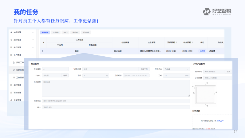 简易钣金自动化加工制造运营管理解决方案 诚信经营 南京好艺智能科技供应