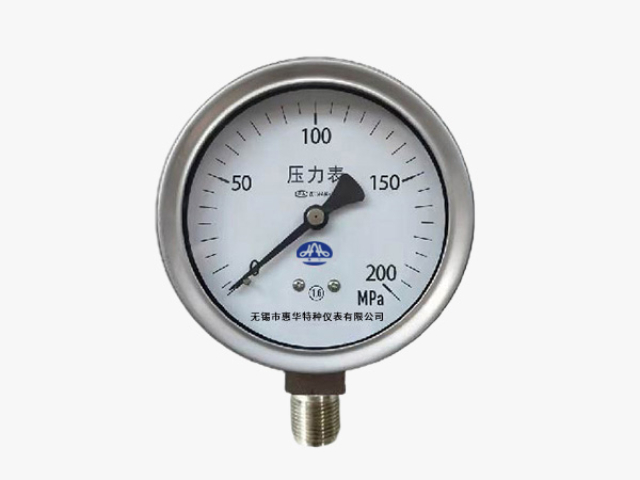 海南真空壓力表質量 來電咨詢 無錫市惠華特種儀表供應;