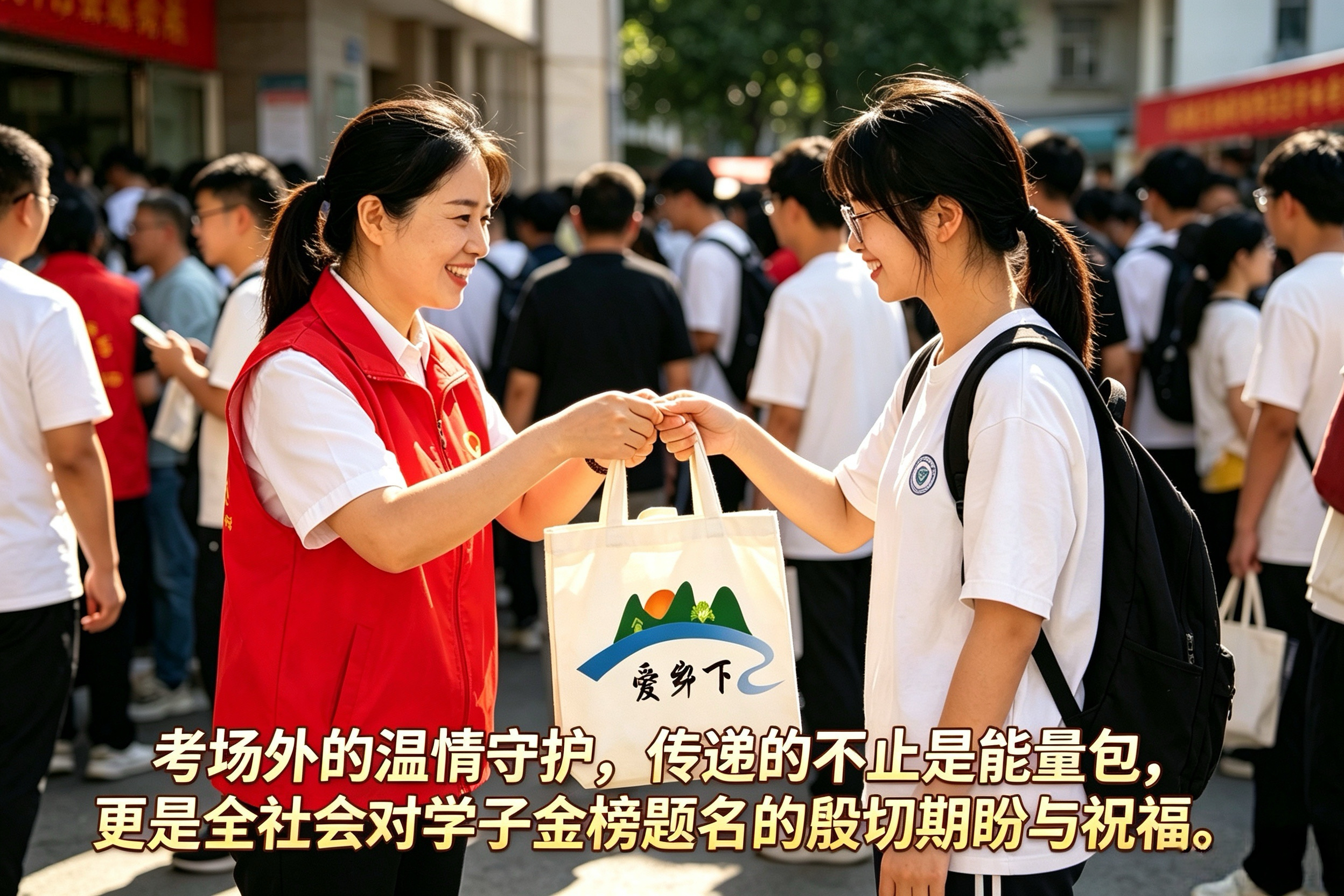 一舉高“中”，愛在行動——廣西大新愛鄉下公司公益助力高考