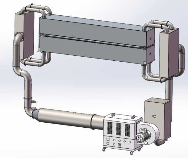 風簾型高效節能銅箔烘干箱