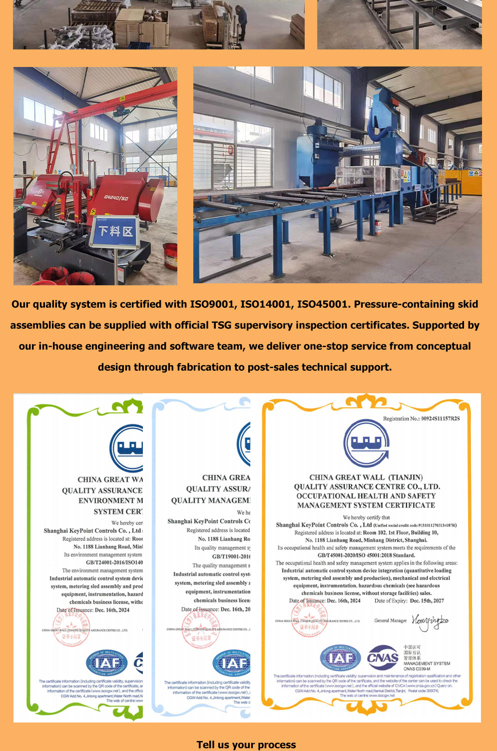 High‑Pressure Cleaning Skid