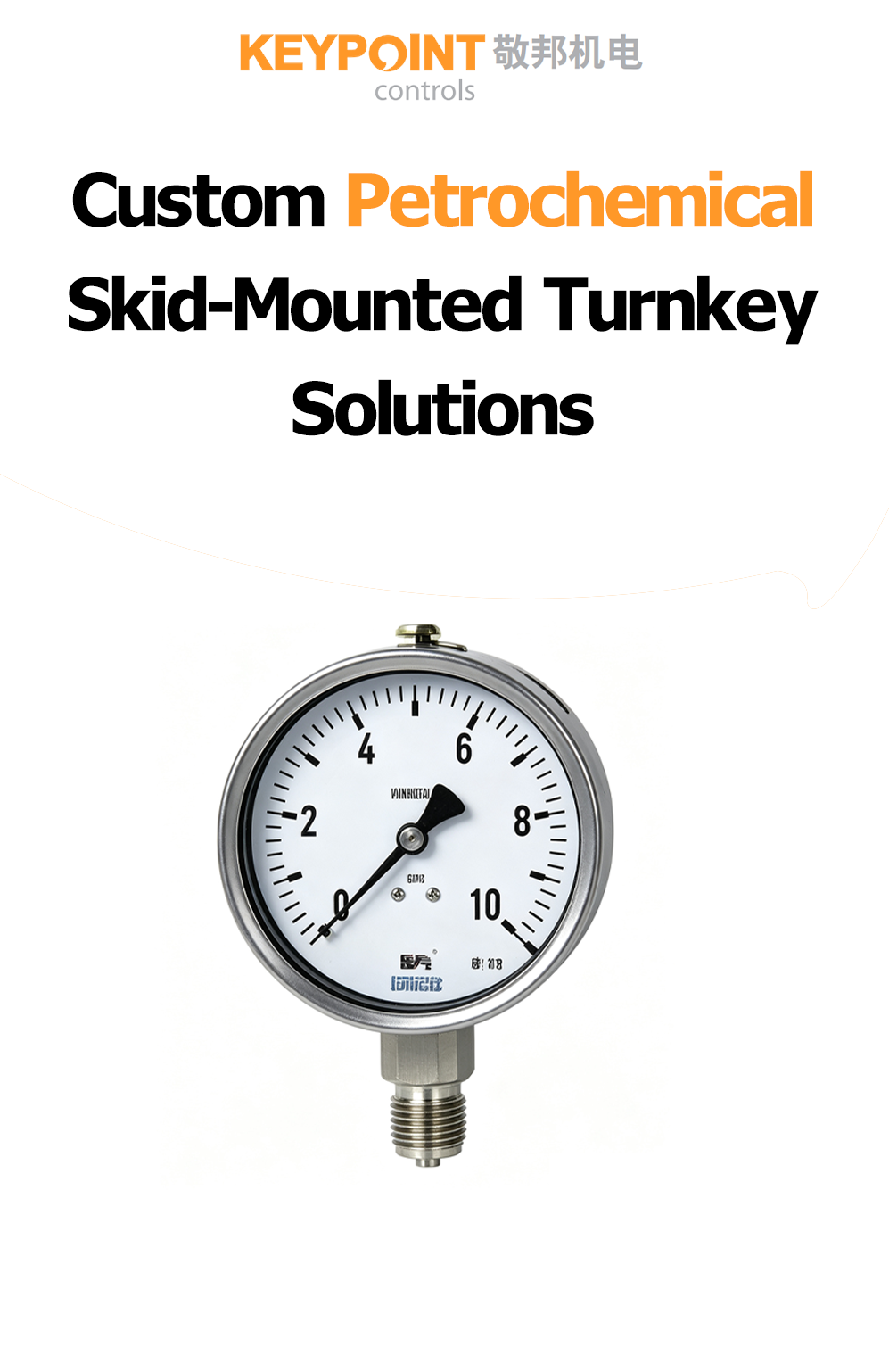 WIKA 232.50 233.50 Process Pressure Gauge | Stainless Steel Gauge