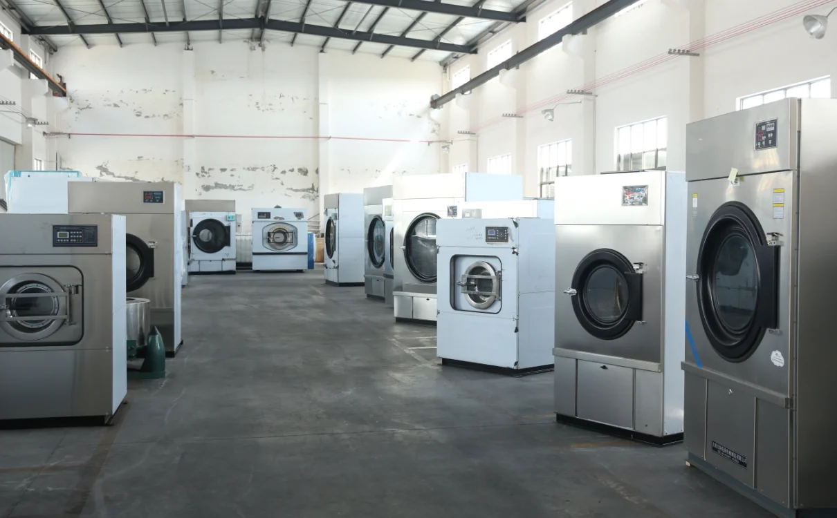 Industrial washing machines
