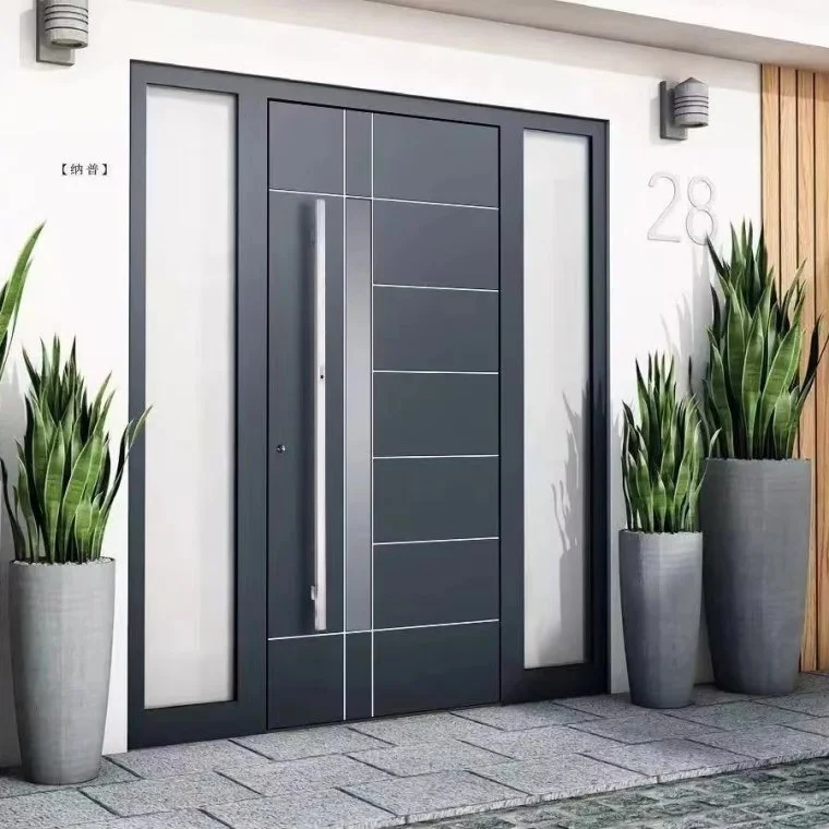 aluminum entrance doors