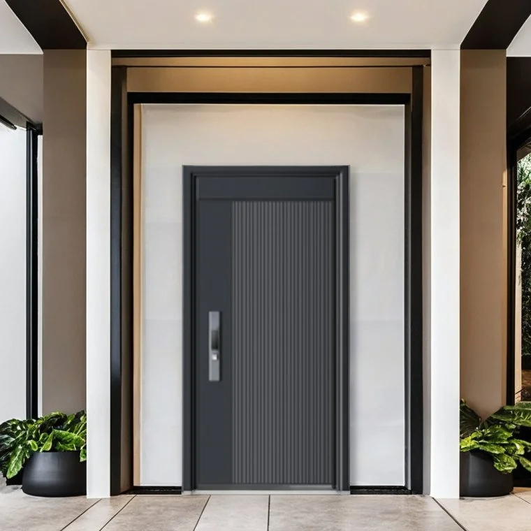 aluminum entrance doors