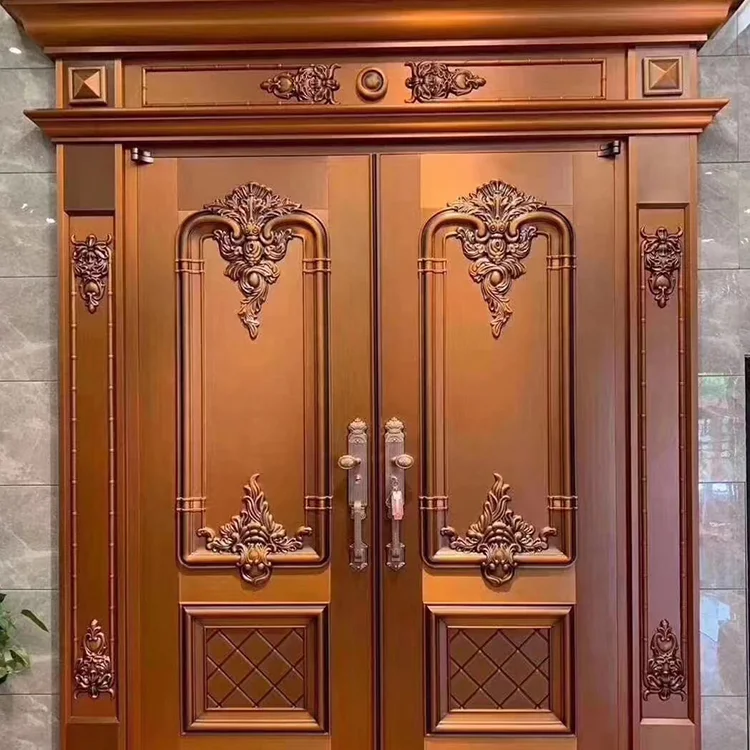 Copper Entrance Door