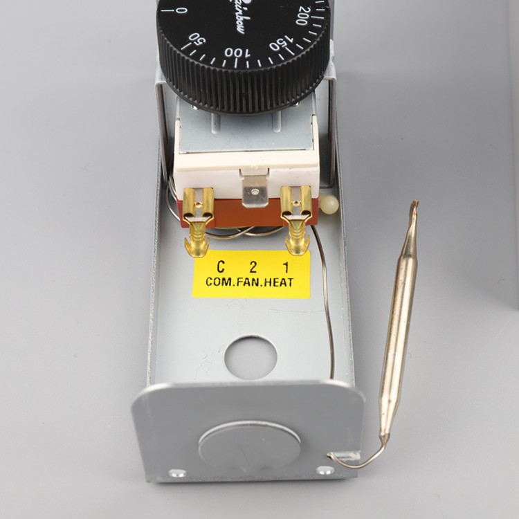 帶外殼溫控器VTS-320S韓國進(jìn)口彩虹烤箱機(jī)械式旋鈕溫控開關(guān)