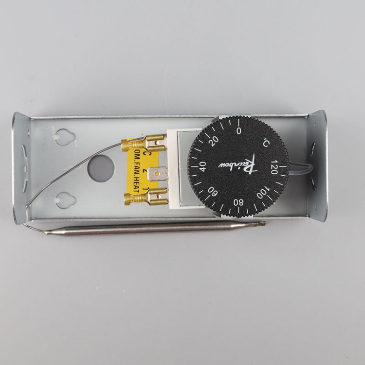 韓國彩虹溫控器VTS-120SR組裝型帶外殼120度溫度開關(guān) 