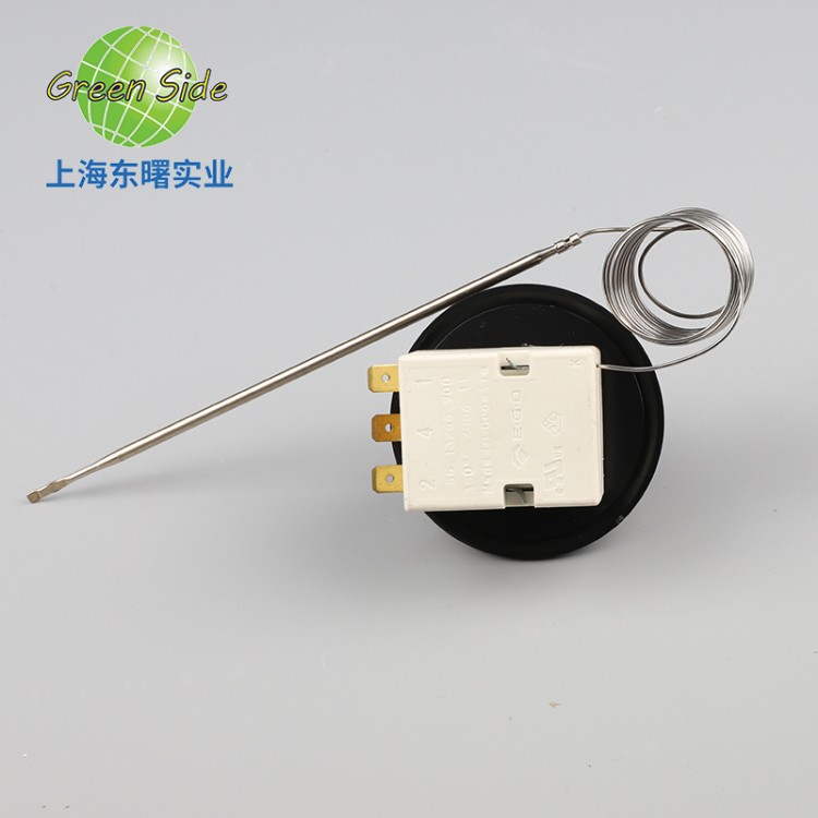 德國ego溫控器350度長毛細管55.13265.900烤箱電磁爐旋鈕溫度開關 