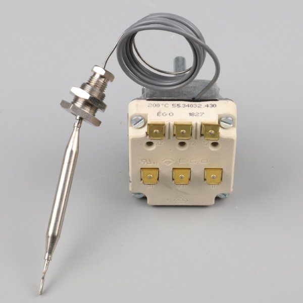 德國EGO 200度 55.34032.430 200℃帶原廠螺牙溫度控制器