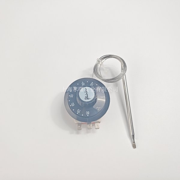 韓國彩虹溫控器0-80度TS-080S電熱水器恒溫旋鈕機械調(diào)溫開關(guān)（SR/SB/2M毛細管）