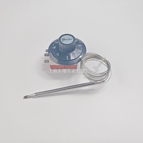 韓國彩虹溫控器0-80度TS-080S電熱水器恒溫旋鈕機械調(diào)溫開關(guān)（SR/SB/2M毛細管）