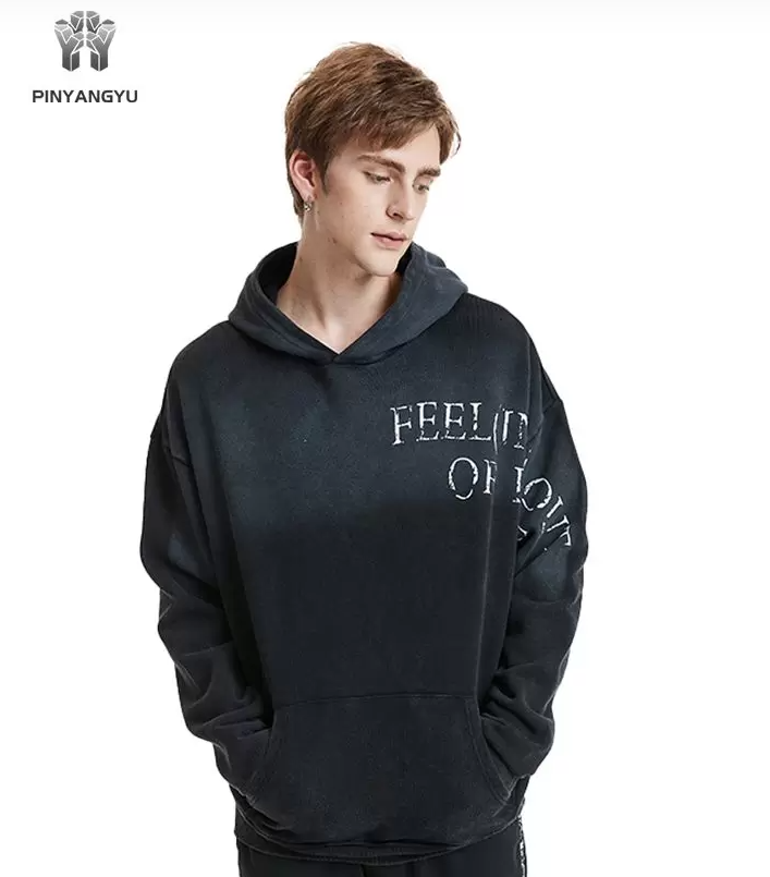 Direct-to-garment hoodie print