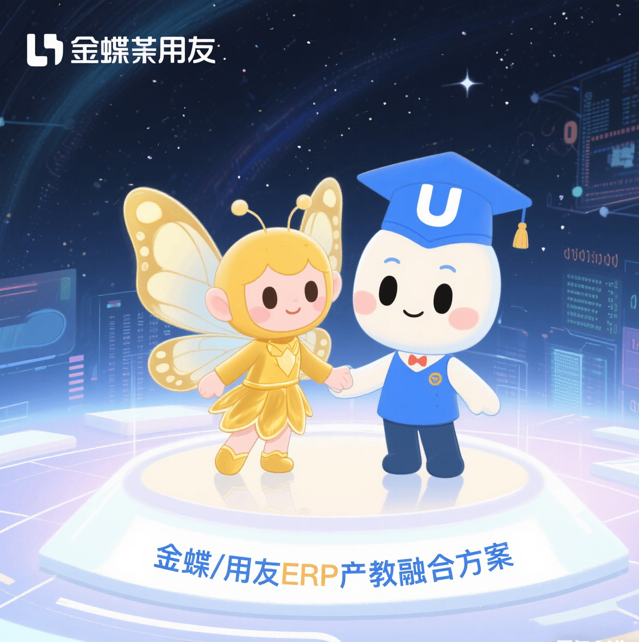 金蝶/用友ERP钱柜（中国）融合方案