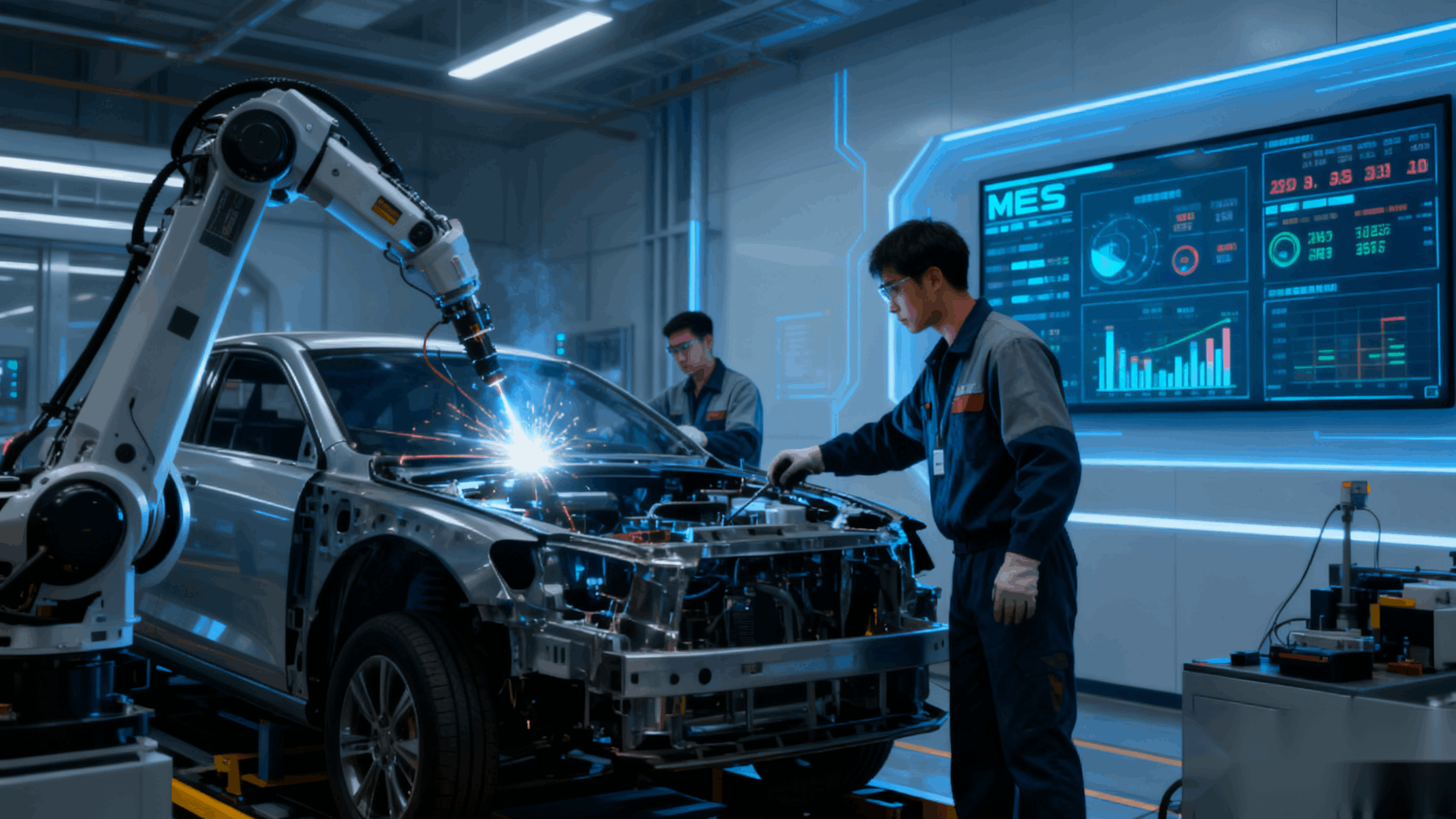 汽车制造企业智慧工厂解决方案