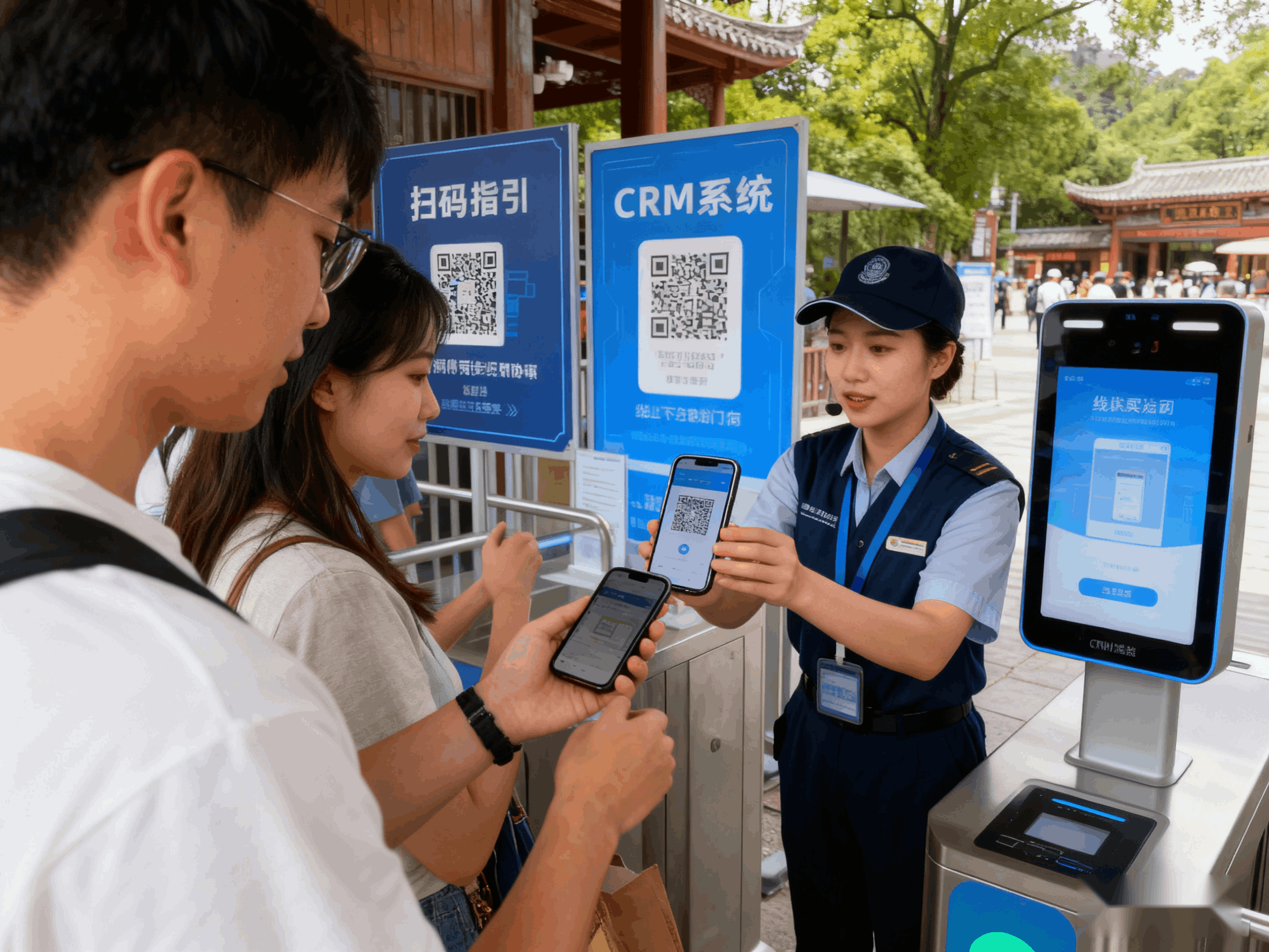旅游景点企业 CRMEB 商城应用方案