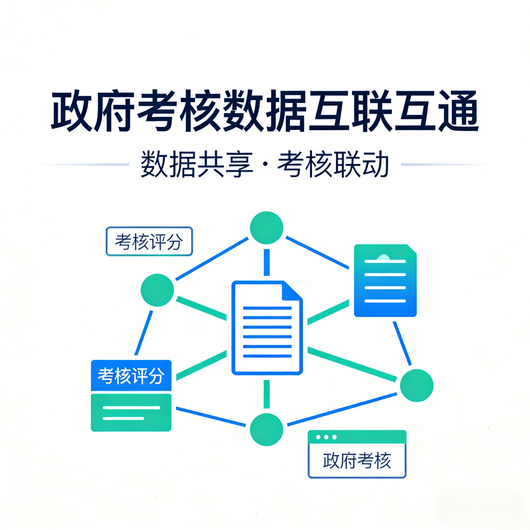 纳入政府考核体系，数据互联互通