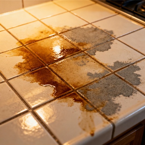 速缝先生厨房重油污区美缝攻略:选对材料,一擦就净