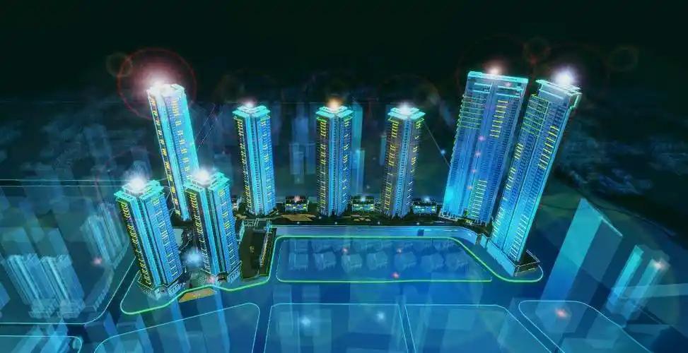 高等、舒適、安全、科技化的智慧小區(qū)