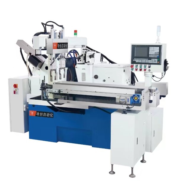 數(shù)控?zé)o心磨機械手一體機