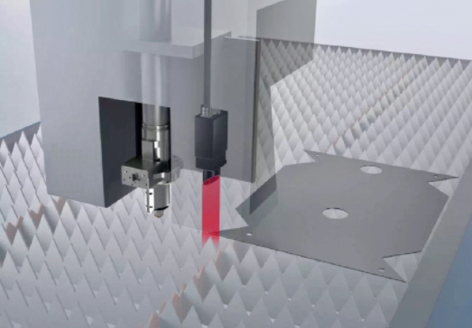 板材尋邊+二次定位系統(tǒng)