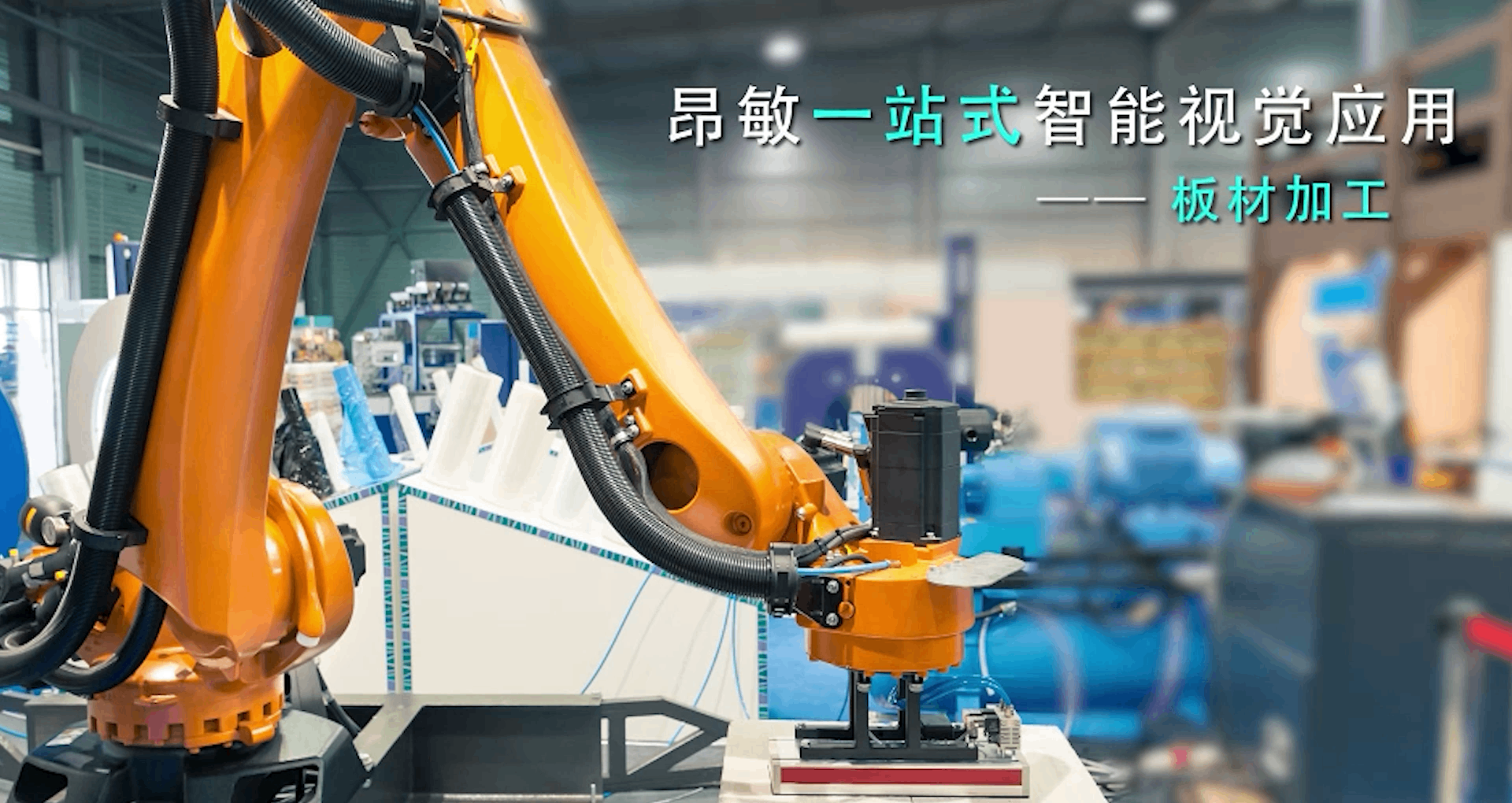 分揀，定位，測量，昂敏智能機(jī)器視覺打造一站式智能產(chǎn)線！