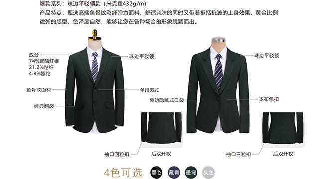 广东免烫抗皱定制西服预算,定制西服