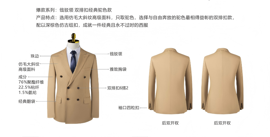 佛山量身西装供应商,西装