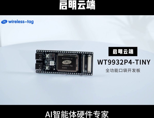啟明云端 ESP32-P4 口袋開發(fā)板【W(wǎng)T9932P4-TINY】
