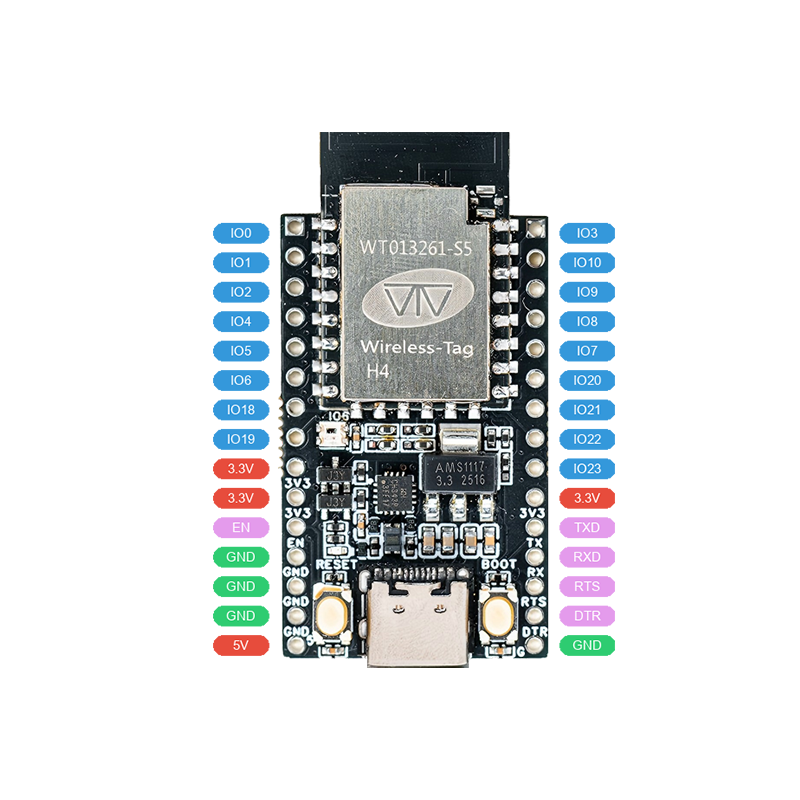 啟明云端ESP32-C61開(kāi)發(fā)板【W(wǎng)T9932C61-TINY】