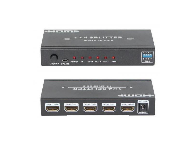 -HDMI- 1：4分配器