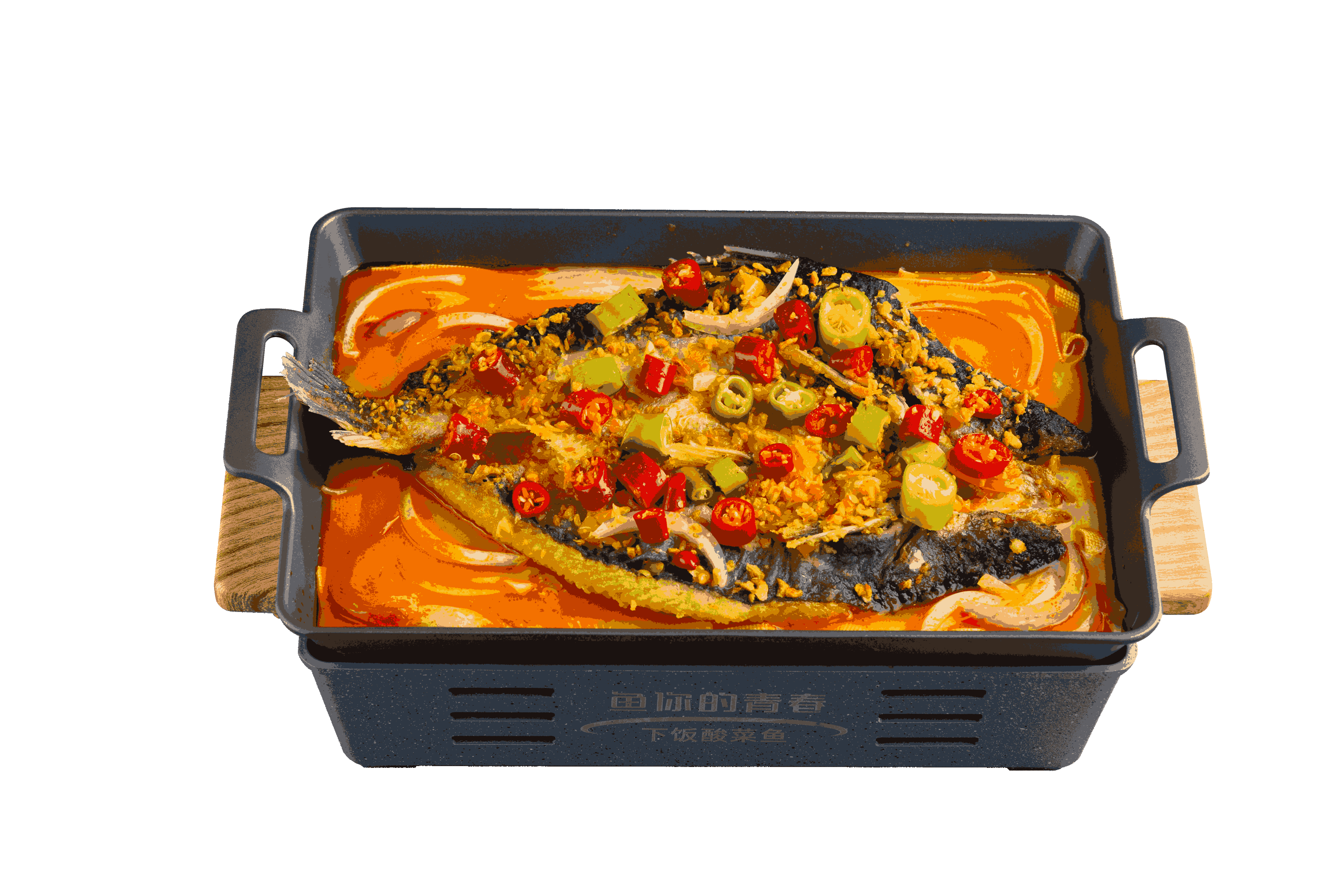 蒜香烤魚