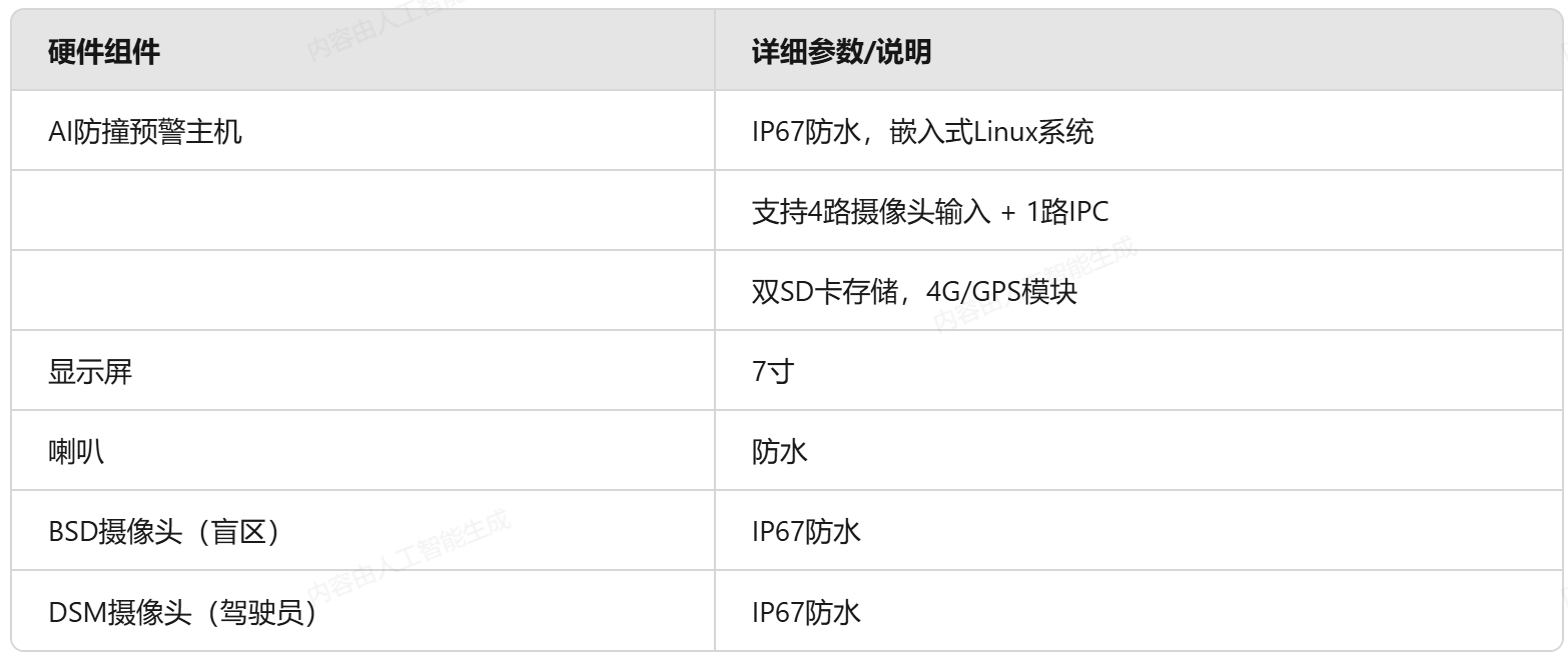 叉車(chē)AI防撞預(yù)警系統(tǒng)的產(chǎn)品特征及應(yīng)用場(chǎng)景的優(yōu)勢(shì)