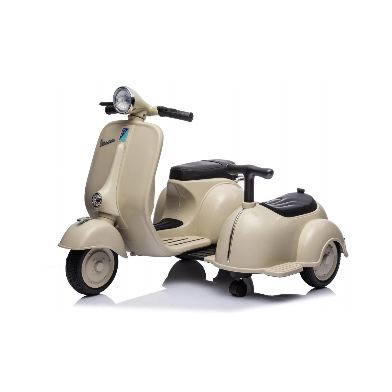 A8809 6V official Licensed VESPA Sidecar, Mini Sidecar, Electric
