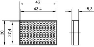 TKA 30X46 反射器 商品編號(hào)： 50108216