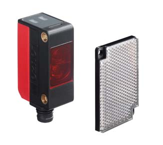 Set PRK5/4P-M8 + TKS 40x60.A 帶偏振濾光片的鏡反射型光電傳感器 商品編號(hào)： 50133946