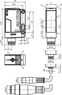 HT25C/2N 背景抑制按壓按鈕 商品編號(hào)： 50134220