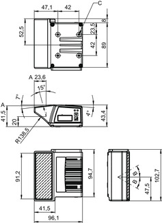 BCL 348i SF 100 固定式條碼閱讀器 商品編號(hào)： 50116441