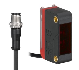 PRK5B/2X-200-M12 帶偏振光片鏡的鏡反射型光電傳感器 商品編號： 50145247