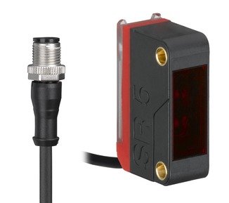 PRK5B/2X-200-M12 帶偏振光片鏡的鏡反射型光電傳感器 商品編號： 50145247