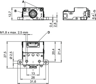 DCR50M2/R2 固定式 2D 條碼閱讀器 商品編號(hào)： 50135000