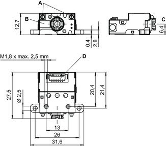 DCR50M2/R2 固定式 2D 條碼閱讀器 商品編號(hào)： 50135000