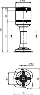 A7-V1-MP1-DS-M7-T-100 信號塔 商品編號： 50138252