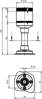 A7-V1-MP1-DS-M7-T-100 信號塔 商品編號： 50138252