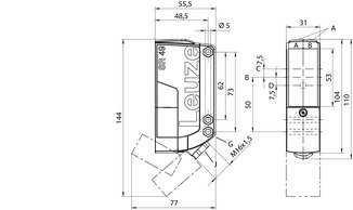 LS49C.8-TB 對射光電傳感器（發(fā)送） 商品編號： 50134451