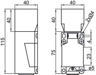 IS 144 PP/4NC-40N-TB.4 電感式開關(guān) 商品編號(hào)： 50130019
